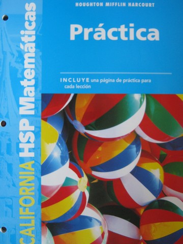 (image for) California HSP Matematicas K Practica (CA)(P)