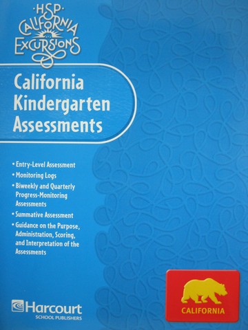 (image for) California Excursions K Assessments (CA)(P)