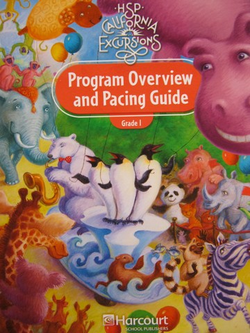 (image for) California Excursions 1 Program Overview & (CA)(TE)(Spiral)