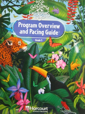 (image for) California Excursions 5 Program Overview & (CA)(TE)(Spiral)