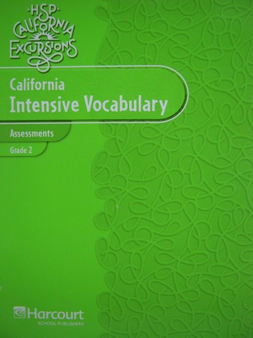 (image for) California Excursions 2 Intensive Vocabulary Assessments (CA)(P)