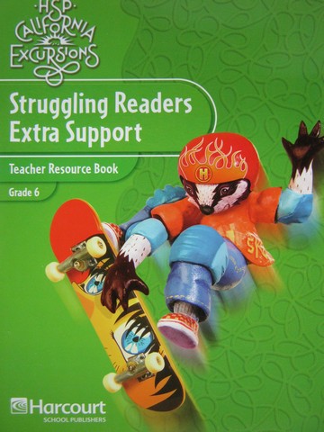 (image for) California Excursions 6 SRES Teacher Resource Book (CA)(TE)(P)
