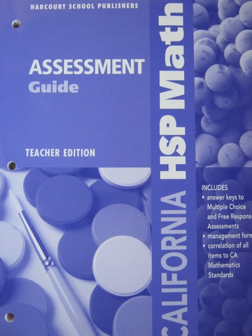 (image for) California HSP Math 1 TRP (CA)(TE)(Box)