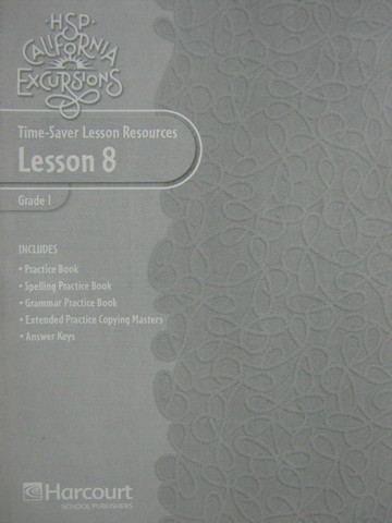 (image for) California Excursions 1 Time-Saver Lesson Resources 8 (CA)(P)
