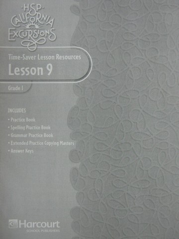 (image for) California Excursions 1 Time-Saver Lesson Resources 9 (CA)(P)