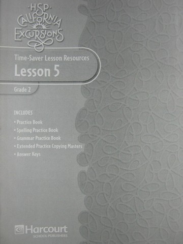 (image for) California Excursions 2 Time-Saver Lesson Resources 5 (CA)(P)