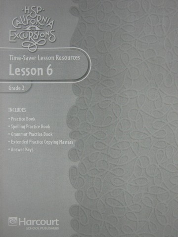 (image for) California Excursions 2 Time-Saver Lesson Resources 6 (CA)(P)