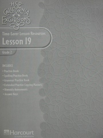 (image for) California Excursions 2 Time-Saver Lesson Resources 19 (CA)(P)