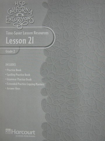 (image for) California Excursions 2 Time-Saver Lesson Resources 21 (CA)(P)