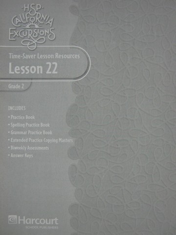 (image for) California Excursions 2 Time-Saver Lesson Resources 22 (CA)(P)