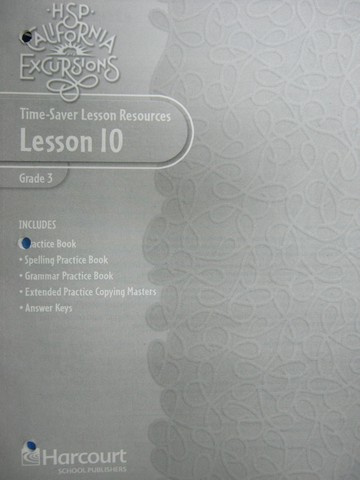 (image for) California Excursions 3 Time-Saver Lesson Resources 10 (P)