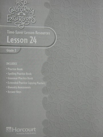 (image for) California Excursions 1 Time-Saver Lesson Resources 24 (P)