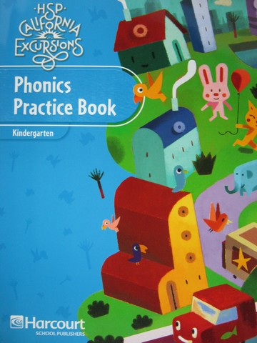 (image for) California Excursions K Phonics Practice Book (CA)(P)