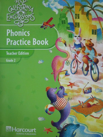 (image for) California Excursions 2 Phonics Practice Book TE (CA)(TE)(P)