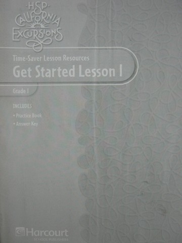(image for) California Excursions 1 Get Started Time-Saver LR 1 (CA)(P)