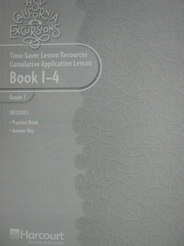 (image for) California Excursions 1 Time-Saver LR Book 1-4 (CA)(P)