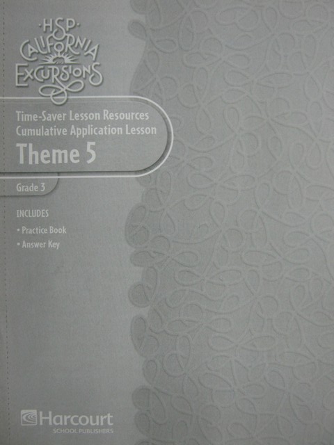 (image for) California Excursions 3 Time-Saver LR Theme 5 (CA)(P)