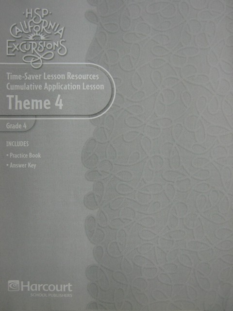 (image for) California Excursions 4 Time-Saver LR Theme 4 (CA)(P)