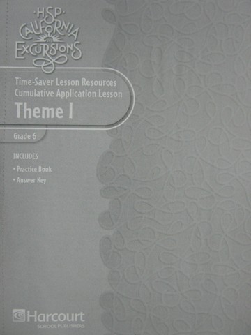 (image for) California Excursions 6 Time-Saver LR Theme 1 (CA)(P)