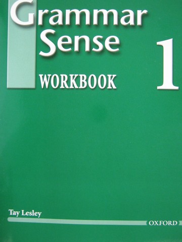 (image for) Grammar Sense 1 Workbook (P) by Tay Lesley