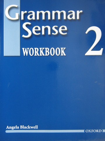 (image for) Grammar Sense 2 Workbook (P) by Angela Blackwell