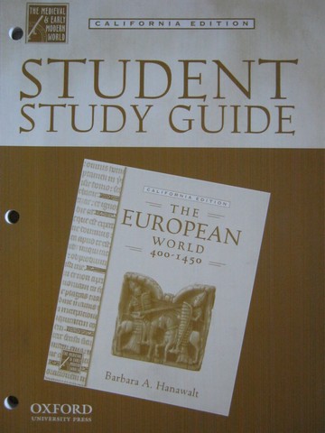 (image for) European World Student Study Guide (CA)(P) by Jacqueline A Ball