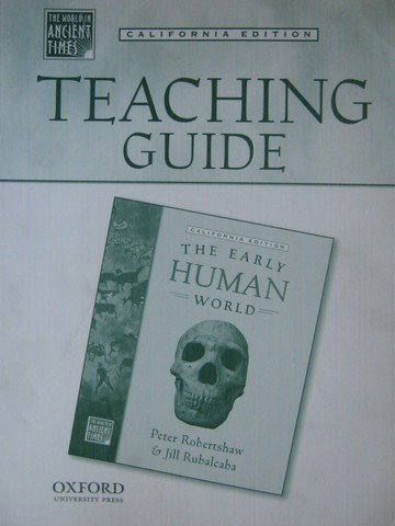 (image for) Early Human World Teaching Guide (CA)(TE)(P) by Susan Moger