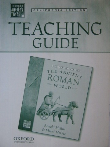 (image for) Ancient Roman World Teaching Guide (CA)(TE)(P) by Weisser