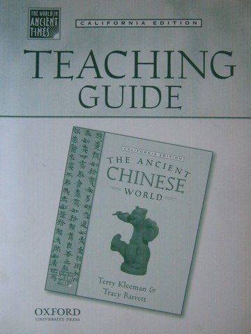 (image for) Ancient Chinese World Teaching Guide (CA)(P) by Susan Moger