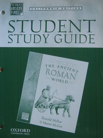 (image for) Ancient Roman World Student Study Guide (CA)(P) by Scott Ingram