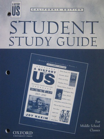 (image for) A History of US Revised 3e Reconstructing America Study (CA)(P)