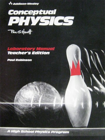 (image for) Conceptual Physics Laboratory Manual TE (TE)(P) by Robinson