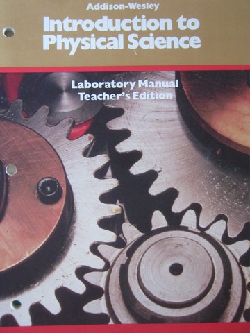 (image for) Introduction to Physical Science Laboratory Manual TE (TE)(P)