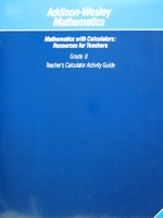 (image for) Addison-Wesley Mathematics 8 Teacher's Calculator (TE)(P)