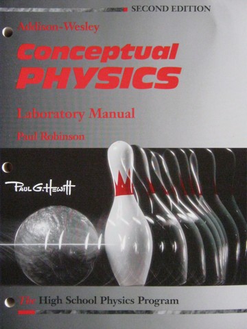 (image for) Conceptual Physics 2nd Edition Laboratory Manual (P) by Robinson