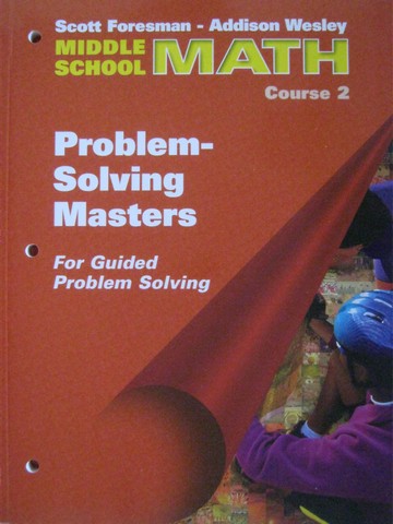 (image for) Middle School Math Course 2 Problem-Solving Masters (P)