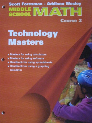 (image for) Middle School Math Course 2 Technology Masters (P) by Stout