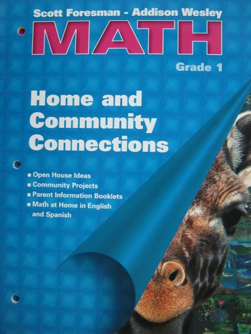 (image for) SFAW Math 1 Home & Community Connections (P)