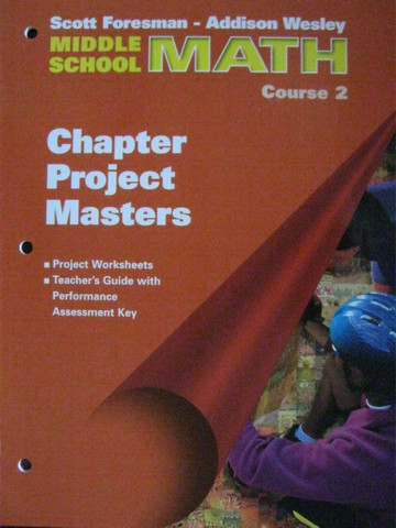 (image for) Middle School Math Course 2 Chapter Project Masters (P)