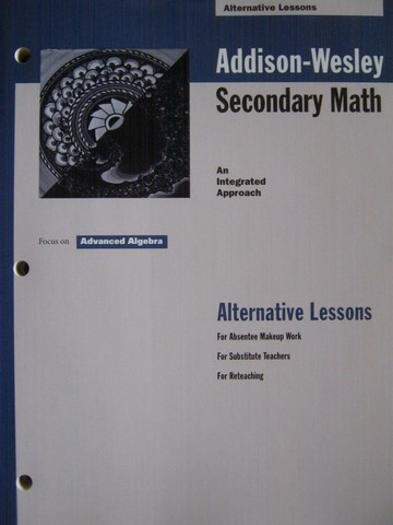 (image for) Focus on Advanced Algebra Alternative Lessons (P)