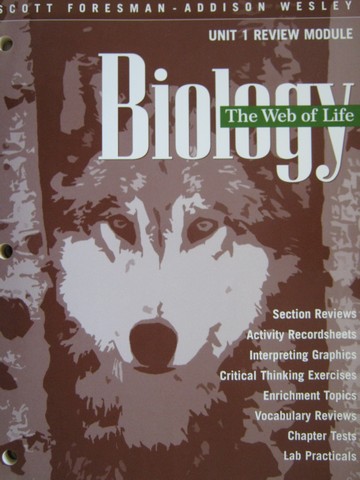 (image for) Biology The Web of Life Unit 1 Review Module (P)