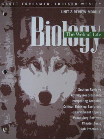 (image for) Biology The Web of Life Unit 3 Review Module (P)