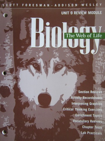 (image for) Biology The Unit of Life Unit 9 Review Module (P)