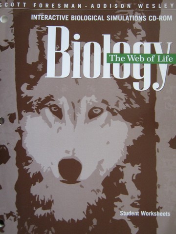 (image for) Biology The Web of Life Interactive Biological Simulation WB (P)