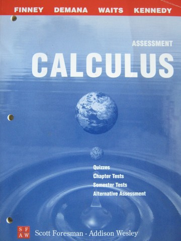 (image for) Calculus Graphical Numerical Algebraic Assessment (P)