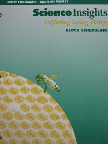 (image for) Science Insights Exploring Living Things Block Scheduling (P)