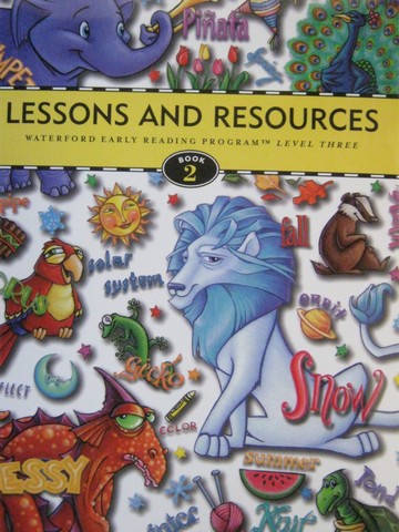 (image for) Waterford Early Reading 3 Lessons & Resources (TE)(Spiral)