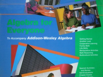 (image for) Algebra for Everyone (Binder) by Smith, Charles, Dossey, Keedy,
