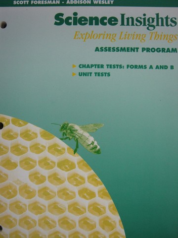 (image for) Science Insights Exploring Living Things Assessment Program (P)