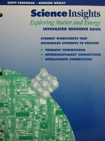 (image for) Science Insights Exploring Matter & Energy Integrated (P)